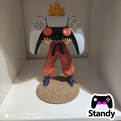 goku controller PS4/PS5 stand 3D model