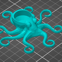 octopus2.png Archivo STL Jardinera Octopus・Modelo imprimible en 3D para descargar