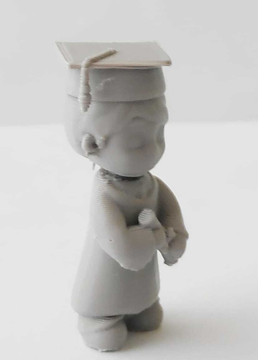 Graduate Boy7.jpeg 3D file Graduate Boy - Graduation gift・3D printer design to download, Usagipan3DStudios