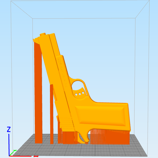 Capture.PNG STL file Print in Place Rubber Band Gun・Template to download and 3D print, WW3D