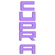 C  avant.stl Cupra logo