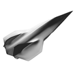 3.png Modelo para impressão 3D do SR-72 Darkstar Filho do Blackbird