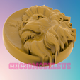 4.png Lion 3,3D MODEL STL FILE FOR CNC ROUTER LASER & 3D PRINTER