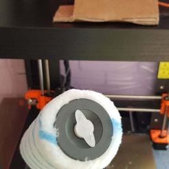 20190522_191639.jpg Free STL file Paint roller adaptor caps (4 to 8 mm)・Object to download and to 3D print