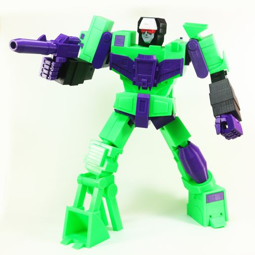 Download free STL file G1 TRANSFORMERS DEVASTATOR • 3D printer template ...