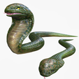 portada-verde.png COBRA - DOWNLOAD COBRA 3d model - animated for blender-fbx-unity-maya-unreal-c4d-3ds max - 3D printing SNAKE COBRA SNAKE VIPER SNAKE PYTHON COBRA PITON BASILIK BOA