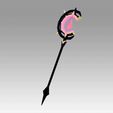 1.jpg League Of Legends LOL Coven LeBlanc Cosplay Weapon Prop