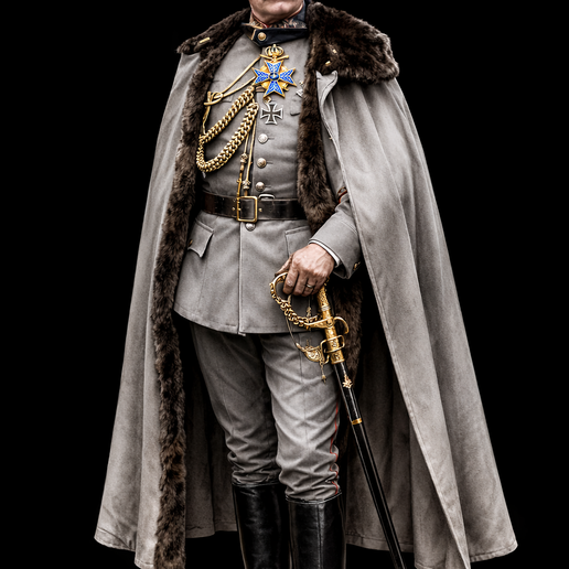 Wilhelm II - German Emperor - STL File for 3D Printing