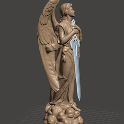 3D file Fallen Angel 👼・3D printing model to download・Cults
