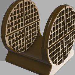 Waffle-Sugar-Packet-Container.png Envase de sobremesa para paquetes de azúcar Waffle
