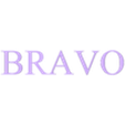 BRAVO.stl TACTICAL MILITARY PATCH / PATCH / AIRSOFT BADGE