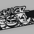 1.png Gorillaz Logo 2 Picture Wall