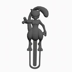 Screenshot_20210716-220931_Graphite.jpg Файл STL Mewtwo bookmark・Идея 3D-печати для скачивания