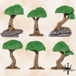 COmposition.jpg STL file FANTASY TREES・3D printing model to download, tasis