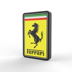 untitled.404.jpg Fichier STL FERRARI LUMINÁRIA - LED LAMP・Modèle pour impression 3D à télécharger