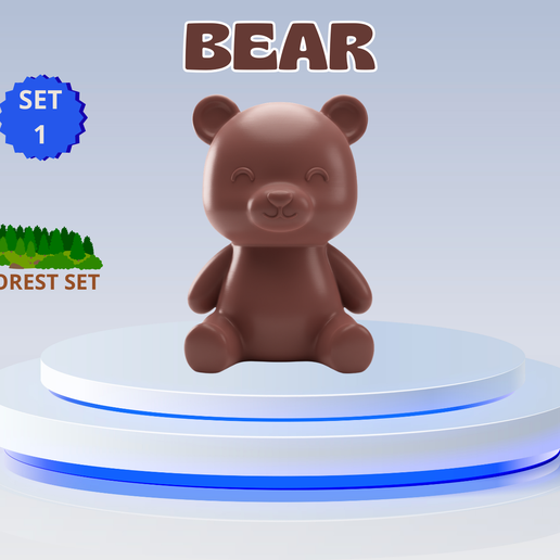 Cute Mini Bear - Commercial