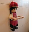 maid_gutach_B2.jpg TOILET PAPER HOLDER, black forest girl with a bolla hat