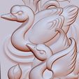 swan5.jpg swan 3d model of bas-relief