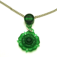 Capture d’écran 2017-03-07 à 09.53.09.png Free STL file Tudor Rose Testing Piece and Pendant・3D print design to download