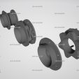 1-6.jpg 3D file Tiger Tank Early Wheel for Rubber wheel coupling sleeve. (STL-1/35)・3D printer design to download
