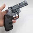 snub-nose-revolver-17.jpg Revolver Snub Nose Prop Gun Pistol fake training gun