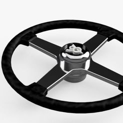 Capturar.jpg STL file Sprint Steering Wheel・3D printing design to download