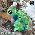 fgfdzfh.png Snowflurtle: Winter Snowflake Turtle Cinderwing3D Mash-up, Flexi Articulating
