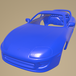b14_013.png STL file Toyota Supra 1998 PRINTABLE CAR BODY・3D printer model to download
