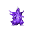 Mega_Tyranitar1.stl Fichier STL Mega Tyranitar - FAN ART - POKÉMON FIGURINE -POKEMON・Idée pour impression 3D à télécharger