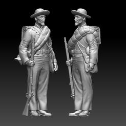 3432423432.jpg STL file Confederate Mississippi Infantry・3D printer design to download, ExplorerPaydi