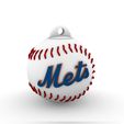 Mets.jpg NEW YORK METS KEY RING - CONTAINER WITH LID - MLB