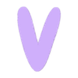 love v1_love v1_capot v.stl Love Led Lumineux