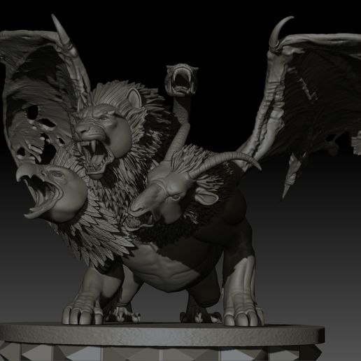 desktop-20.jpg Quimera High Poly para impresión 3D