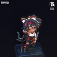 Nekomata-06.png Nekomata - Chuya Factory Chibi Collector Series Modelo de impresión 3D