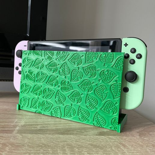 🏝️ NINTENDO SWITCH DOCK ANIMAL CROSSING AND SWICH OLED・ STL