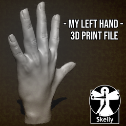 Thumb.png STL file My Left Hand・3D print design to download