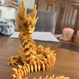 Flexi Print-in-Place Imperial Dragon with 3MF Included!