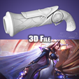 MFCovenantP05.png Miss Fortune Broken Covenant Prestige League of Legends STL files