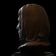 07.jpg Severus Snape (Alan Rickman) 3d Printable Model, Bust, Portrait, Sculpture, 153mm tall, downloadable STL file