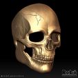 THE-BROKER-RIPPER-SKULL-MASK-04.jpg Bantam The Broker - Ripper The Bone Collector Mask - Warzone MW3 - STL model 3D print file