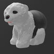 ALEXA_ECHO_DOT_5_BABY_POLLAR_BEAR_.jpg Suporte Alexa Echo Dot 4a e 5a Geração Baby Polar Bear