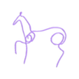 Picasso - Horse 2.stl 🖼️ Wall art - Picasso - Mega Pack (x15)
