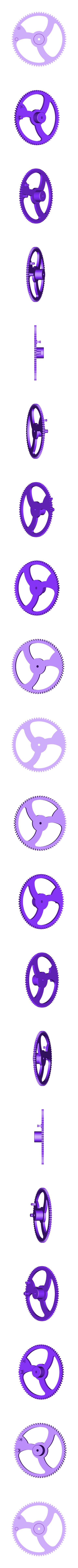 roue_motrice.stl スパイラル・エスケープメント・ムーブメント