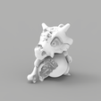 0_9.png CUBONE KEYCHAIN DANIEL ARSHAM STYLE SCULPTURE - WITH CRYSTALS AND MINERALS