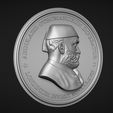 02.jpg Abdul Aziz Sultan Medal 3D Model