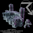 HEXTECH-Industrial-Fluidworks-Processing-Plant-A.png HEXTECH - Industrial Fluidworks - Core Bundle (Battletech Compatible Hex Terrain)