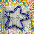 IMG_20191010_224907-01.jpg MARINE STAR - cookie cutter - sea bottom party, beach, summer - cut dough and clay - 8.5cm