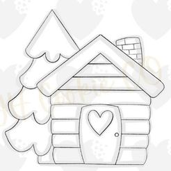 Casa-de-Navidad.jpg Dough Cutter -  Gingerbread house