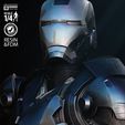 051824-Wicked-IronMan-BustP-Image-004.jpg Wicked Marvel Iron Man Bust Portrait Tested for 3D printing