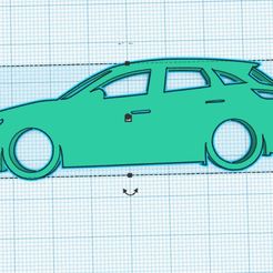 Web-capture_26-11-2023_165358_www.tinkercad.com.jpeg Porte-clés Mazda CX5 Silhouette